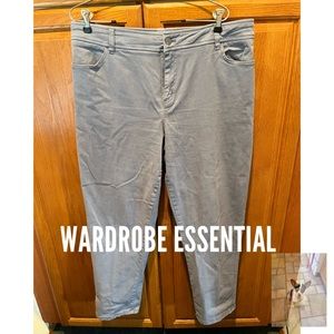 Women’s Market & Spruce Light Gray Jeans, Sz 16W